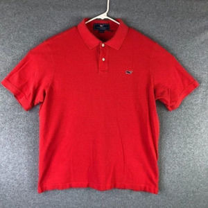Vineyard Vines Polo Adult Large more red than pink Short Sleeve Casual Men